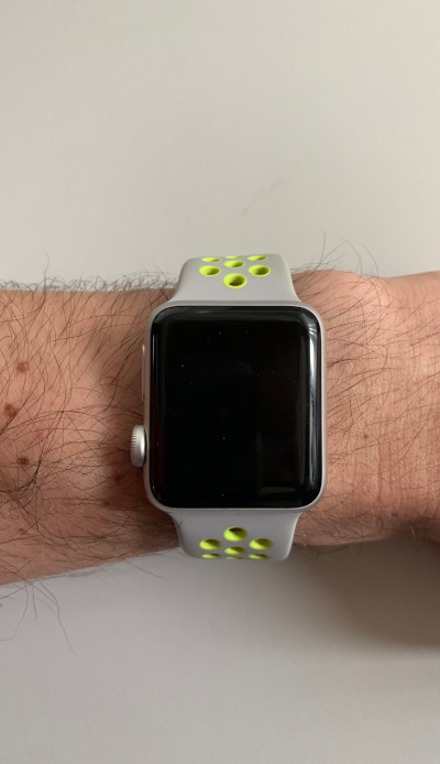 Die Apple Watch 2 an. meinem Arm
