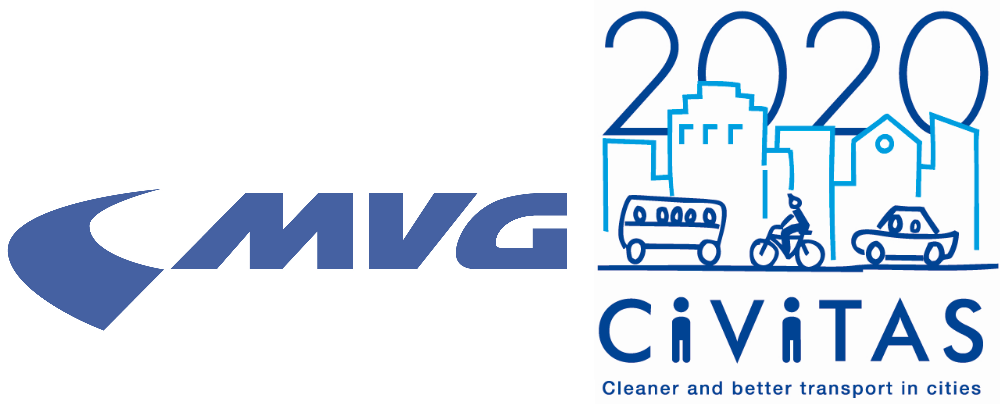 Logos der MVG und von CIVITAS