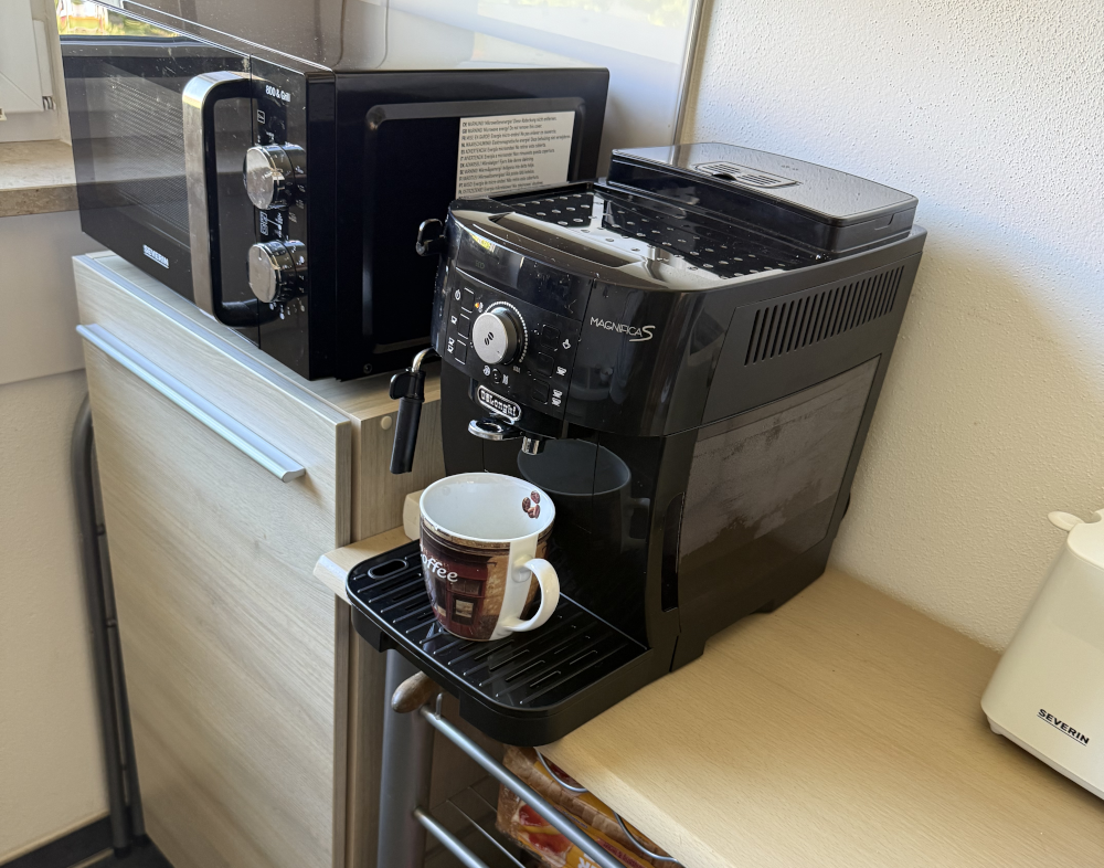 Die De’Longhi Magnifica in meiner Küche
